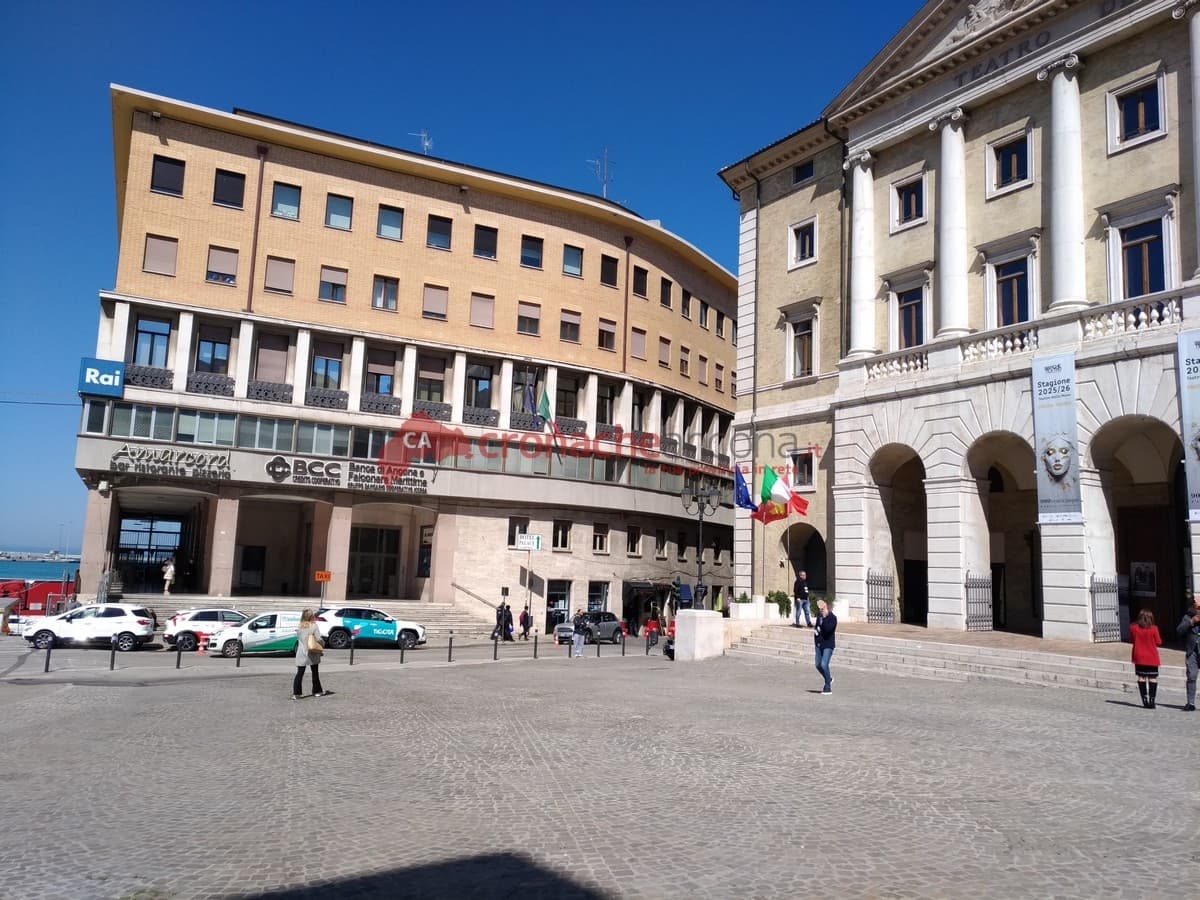Palinsesti Rai ad Ancona:  scatta il piano sosta e viabilità  intorno al Teatro delle Muse