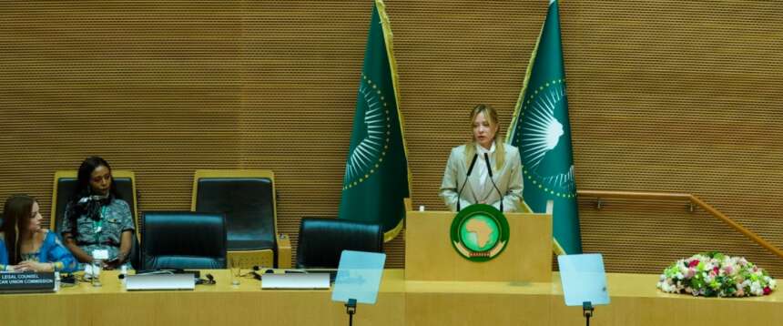 Meloni ospite d’onore all’assemblea dell'Unione Africana: “Cooperazione tra pari per costruire il futuro comune”
