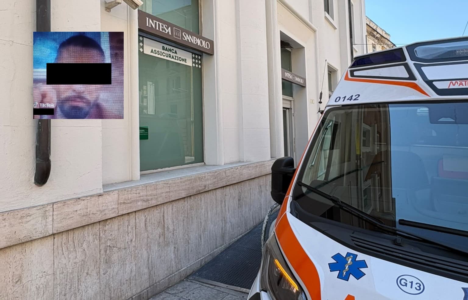 Follia in centro:  il rapinatore di Intesa Sanpaolo  aveva annunciato il blitz su TikTok