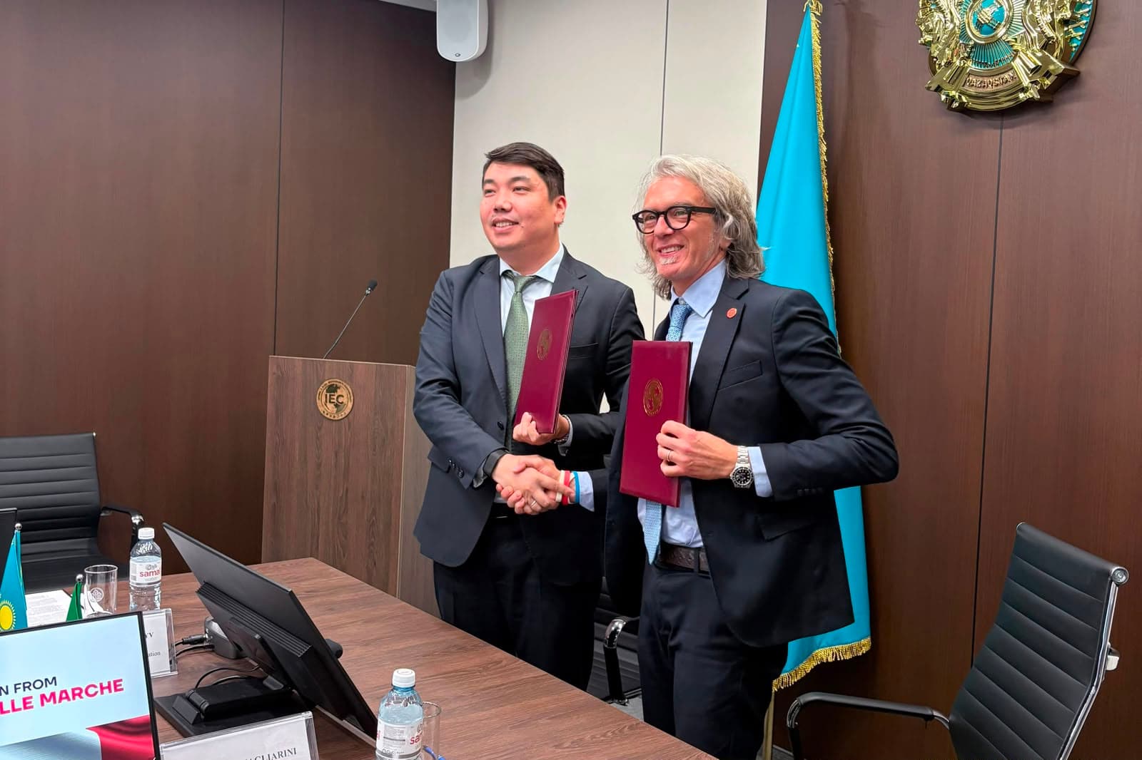 L’Univpm vola in Kazakistan:  nuovi accordi internazionali  e titoli congiunti per la Politecnica