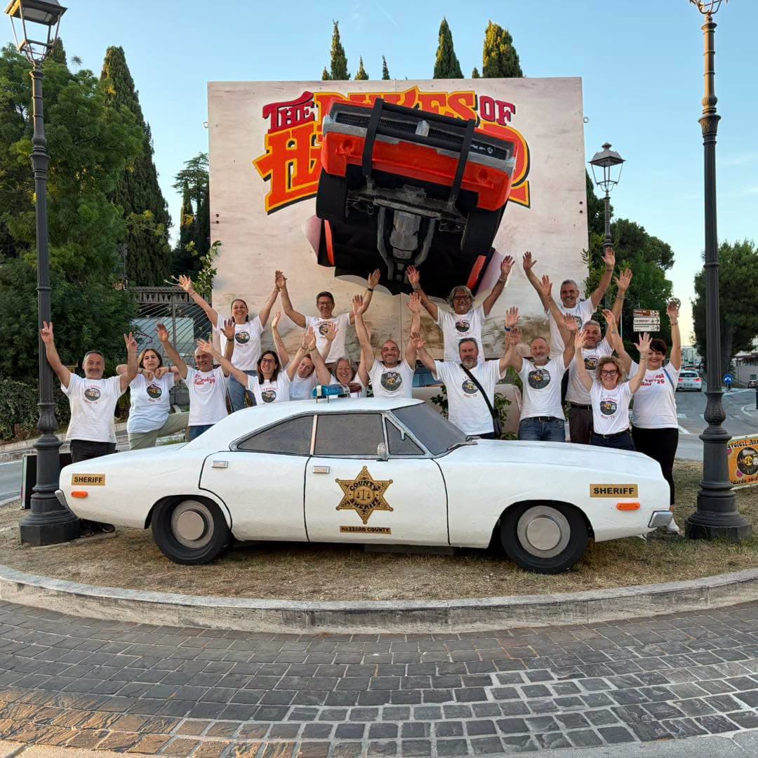 Tornano ‘I Favolosi  Anni 70’:  Castelfidardo  come la Contea di Hazzard