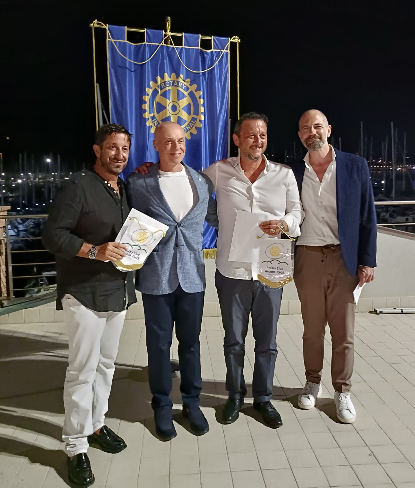 Rotary Ancona 25-35,  Matteo Naspetti  è il nuovo presidente
