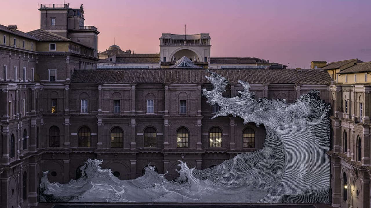 L'arte di JR invade la Biblioteca Vaticana: un dialogo tra manoscritti e contemporaneità