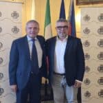 Incontro tra il sindaco di Senigallia Massimo Olivetti e il Questore della Provincia di Ancona Cesare Capocasa